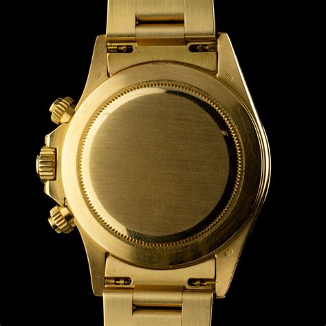 back side of rolex watch